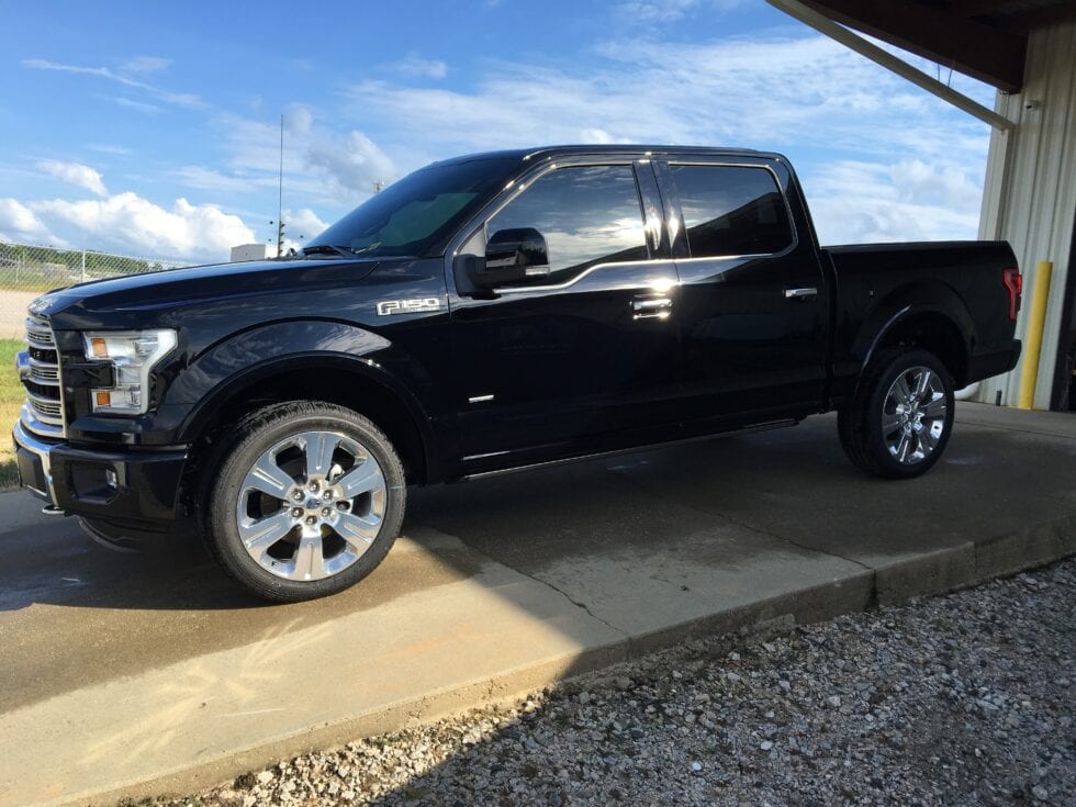 Photos of finished 2016 Ford F150 Limited Edition ~ August Precision