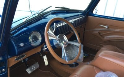 Photos of finished 1957 Chevrolet 3100