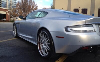 Photos of finished 2015 Aston Martin DB9