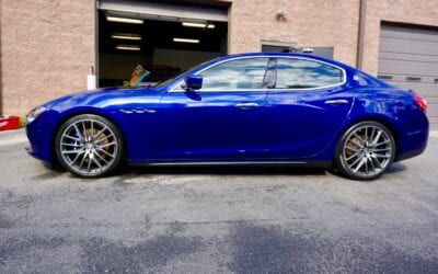 Photos of finished 2015 Maserati