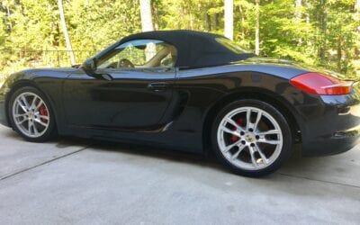 Photos of finished 2014 Porsche Boxster