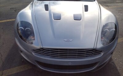 Photos of finished 2008 Aston Martin