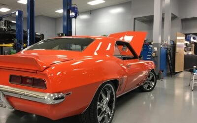 Photos of finished 1969 Chevrolet Camaro SS