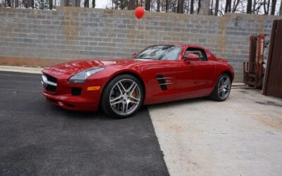 Original Detail of 2015 Mercedes SLS AMG