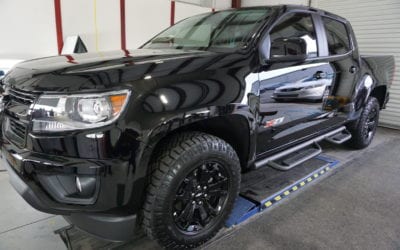 New Car Preparation of a 2019 Chevrolet Colorado