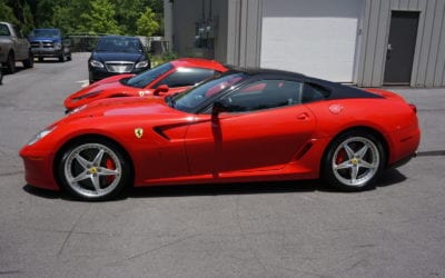 Ceramic Coating of a 2011 Ferrari 599