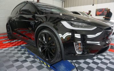 Ceramic Coating of a 2018 Tesla Model X