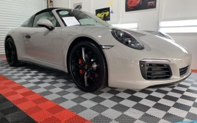 New Car Preparation of a 2019 Porsche 911