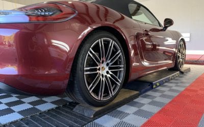 Ceramic Coating of a 2018 Porsche 718 Boxster