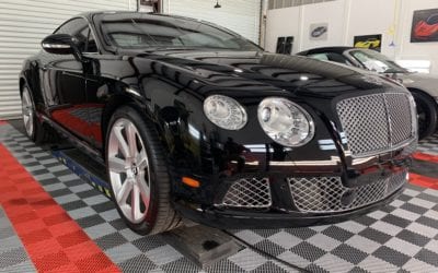 Ceramic Coating of a 2017 Bentley Continental GT