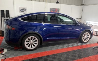 Ceramic Coating of a 2018 Tesla Model X