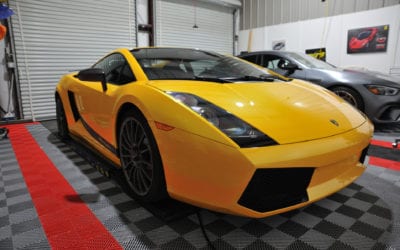 Ceramic Coating of a 2014 Lamborghini Gallardo