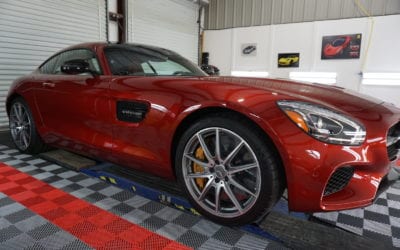 Ceramic Coating of a 2017 Mercedes AMG GT