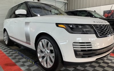 New Car Preparation of a 2019 Land Rover Range Rover