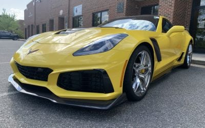 Ceramic Coating of a 2019 Chevrolet Corvette