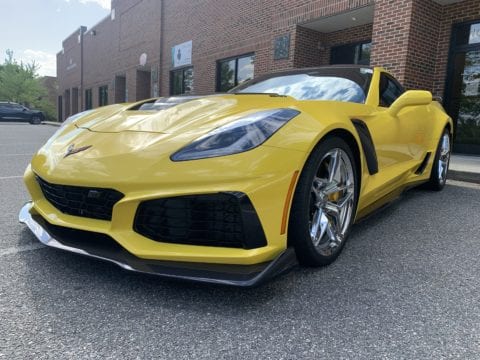 Ceramic Coating of a 2019 Chevrolet Corvette ~ August Precision