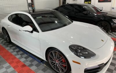 New Car Preparation of a 2019 Porsche Panamera