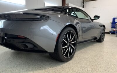 New Car Preparation of a 2020 Aston Martin DB11