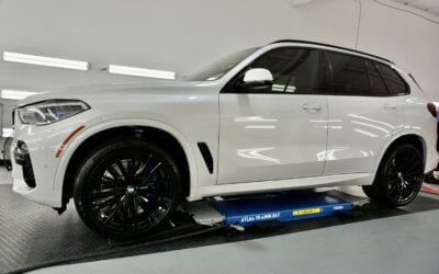 New Car Preparation of a 2020 BMW 5-Series M5