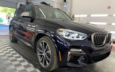 New Car Preparation of a 2020 BMW 3-Series