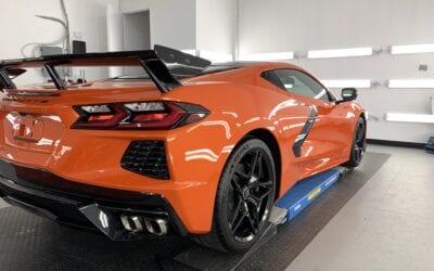 New Car Preparation of a 2020 Chevrolet Corvette