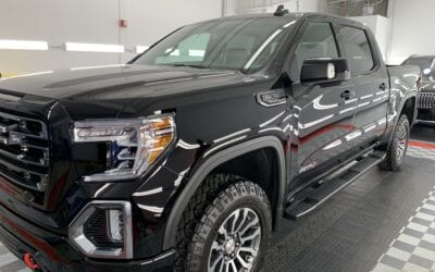 New Car Preparation of a 2020 GMC Sierra