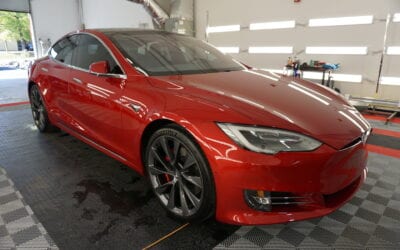 Ceramic Coating of a 2019 Tesla Model S