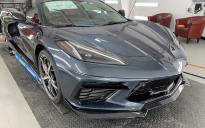 New Car Preparation of a 2020 Chevrolet Corvette