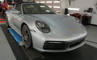 New Car Preparation of a 2020 Porsche 911