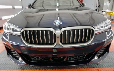 New Car Preparation of a 2021 BMW 5-Series M5