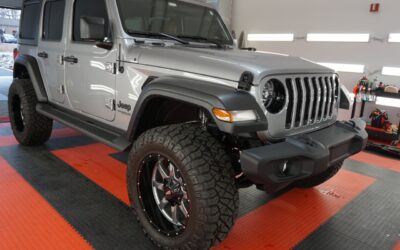 New Car Preparation of a 2021 Jeep Wrangler