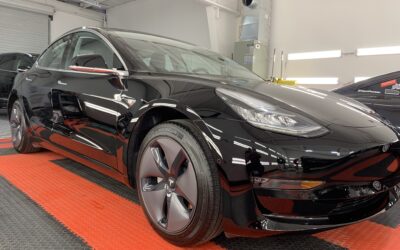 Ceramic Coating of a 2019 Tesla Model 3