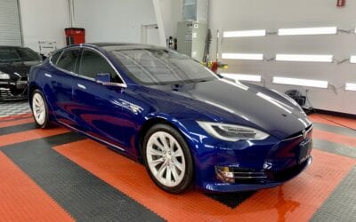 Ceramic Coating of a 2018 Tesla Model S