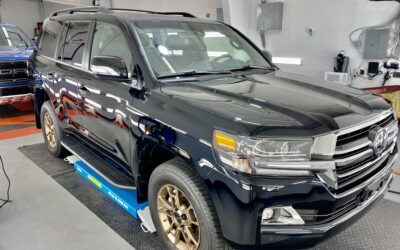 New Car Preparation of a 2021 Toyota Land Cruiser