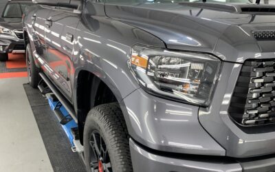 New Car Preparation of a 2021 Toyota Tundra