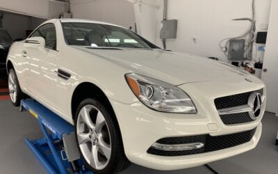 Ceramic Coating of a 2016 Mercedes SLK