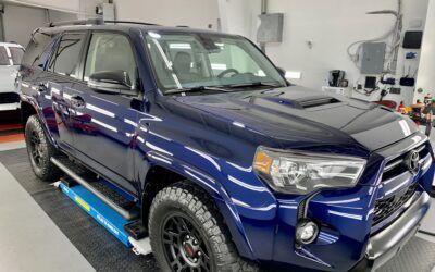 New Car Preparation of a 2021 Toyota 4Runner