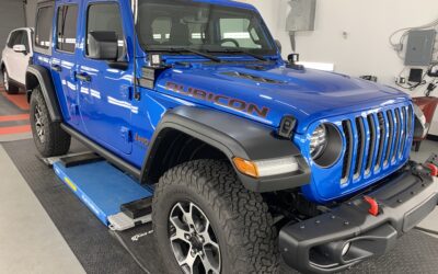 New Car Preparation of a 2021 Jeep Wrangler