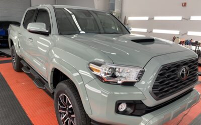 New Car Preparation of a 2022 Toyota Tacoma