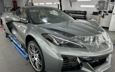 Premium Paint Protection Film (PPF) Service in Raleigh, NC for 2024 Z06 Corvette