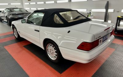 Reviving a Classic: Ceramic Coating a 1999 Mercedes SL-Class in Raleigh with August Precision