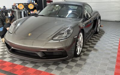 Ceramic Coating for a 2021 Porsche 718 Cayman in Raleigh, NC