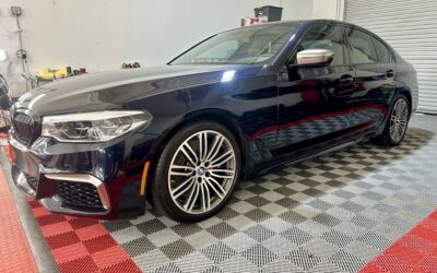 Paint Correction for a 2018 BMW 5-Series M5 in Raleigh, NC