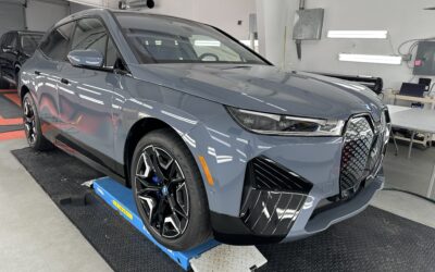 Premium Paint Protection Film for a 2024 BMW iX in Raleigh, NC